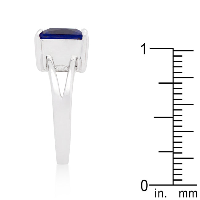 Pure Form Modern Series Sapphire Gypsy Ring - Friggin Jewelry Fashion