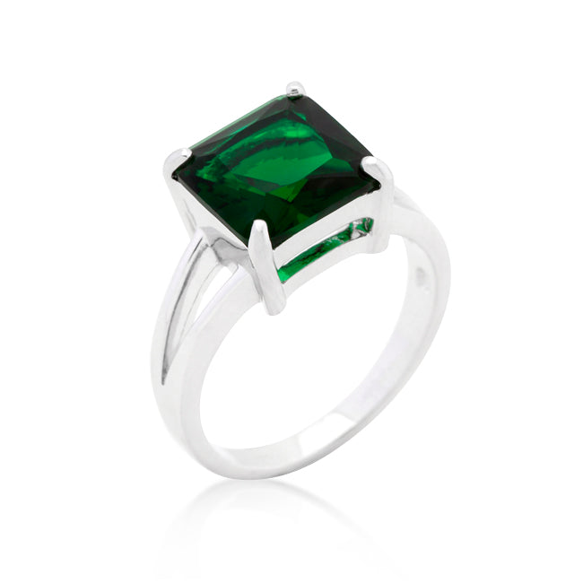 Daring Form Icon Series Emerald Gypsy Ring - Friggin Jewelry Fashion