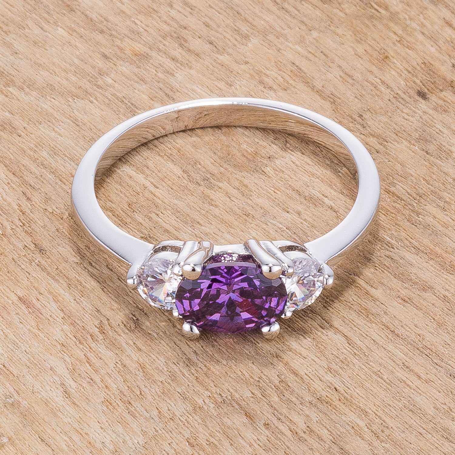 Cheeky Spark Heritage Line Oval Sonnet Cubic Zirconia Ring - Friggin Jewelry Fashion