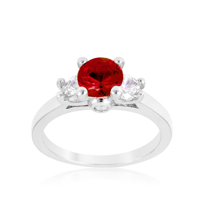 Coveted Spark Signature Edit Mini Ruby Triplet Ring - Friggin Jewelry Fashion