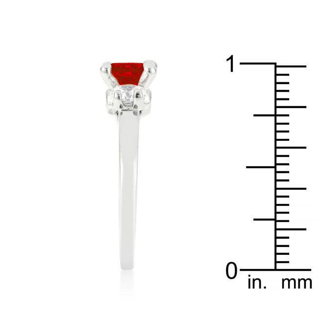 Coveted Spark Signature Edit Mini Ruby Triplet Ring - Friggin Jewelry Fashion