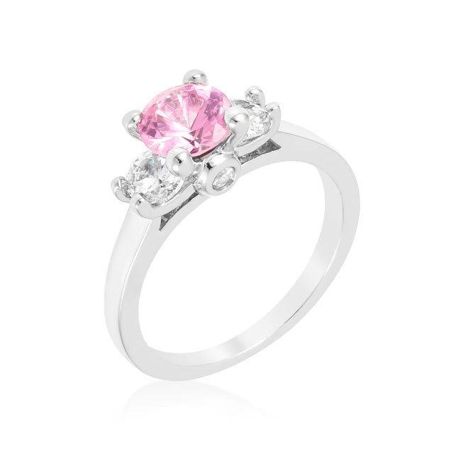 Classic Form Contemporary Edit Mini Pink Ice Triplet Ring - Friggin Jewelry Fashion