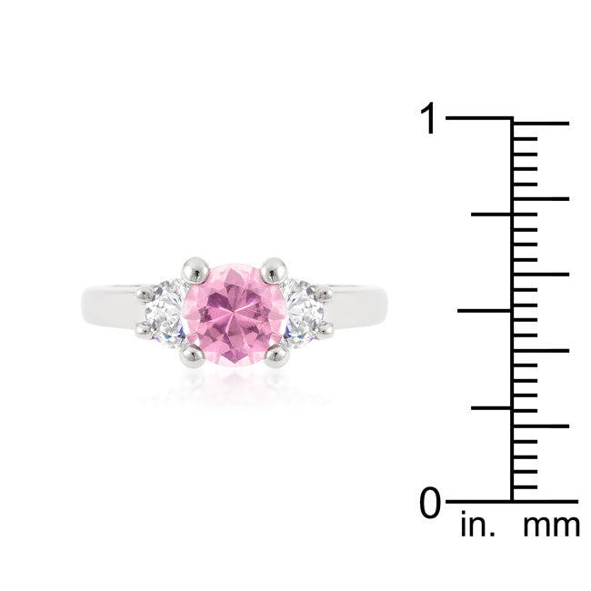 Classic Form Contemporary Edit Mini Pink Ice Triplet Ring - Friggin Jewelry Fashion