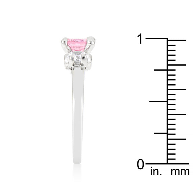 Classic Form Contemporary Edit Mini Pink Ice Triplet Ring - Friggin Jewelry Fashion
