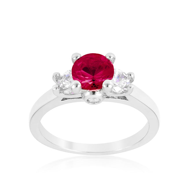 Essential Spark Refined Edit Mini Pink Tourmaline Triplet Ring - Friggin Jewelry Fashion