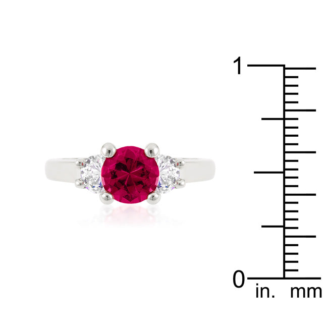 Essential Spark Refined Edit Mini Pink Tourmaline Triplet Ring - Friggin Jewelry Fashion