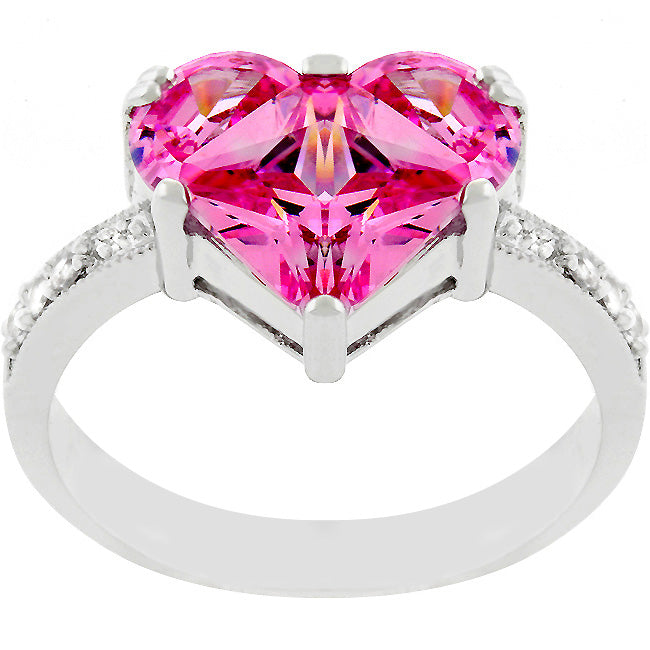Everyday Edge Bold Icon Sweetheart Engagement Ring - Friggin Jewelry Fashion