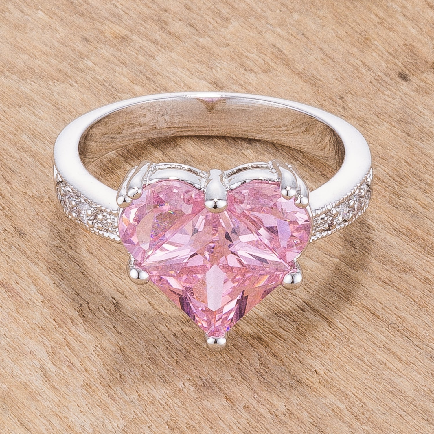Everyday Edge Bold Icon Sweetheart Engagement Ring - Friggin Jewelry Fashion