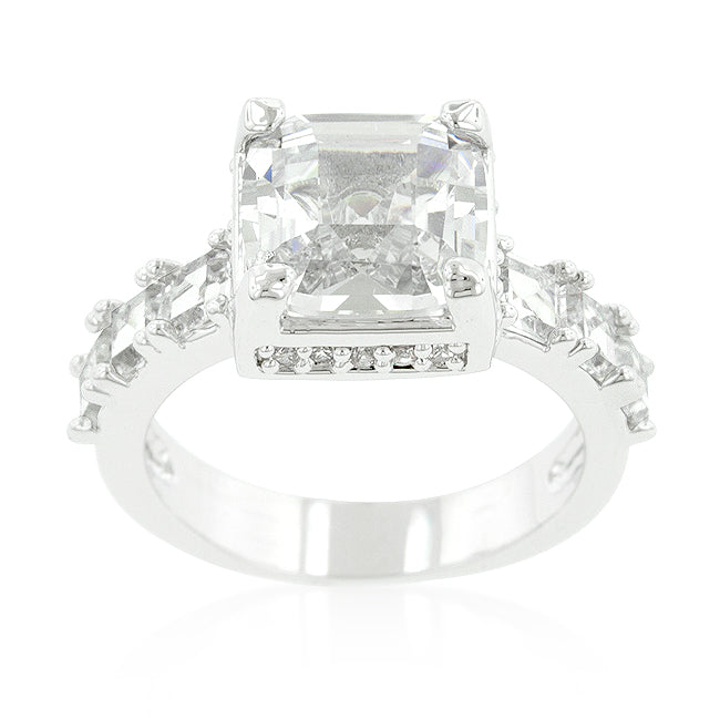 Legacy Form Studio Edit Asscher Cut Engagement Ring - Friggin Jewelry Fashion