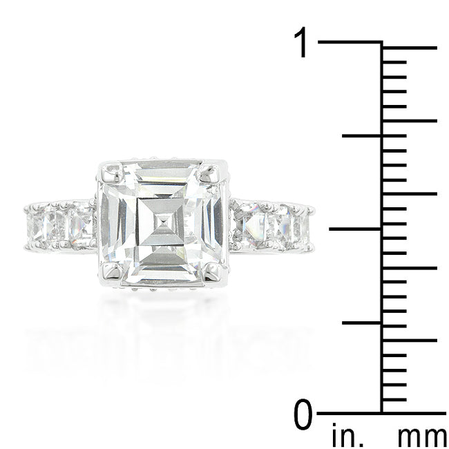 Legacy Form Studio Edit Asscher Cut Engagement Ring - Friggin Jewelry Fashion