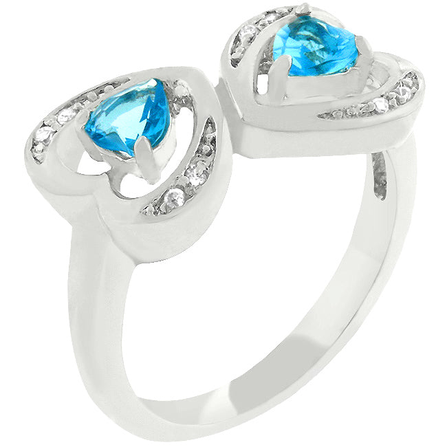 Playful Form Heritage Edit Mirrored Hearts Ring - Friggin Jewelry Fashion