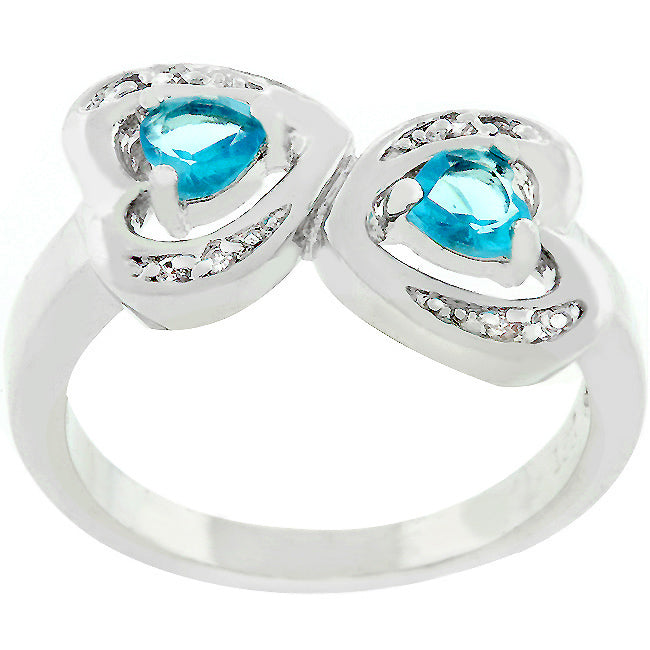 Playful Form Heritage Edit Mirrored Hearts Ring - Friggin Jewelry Fashion
