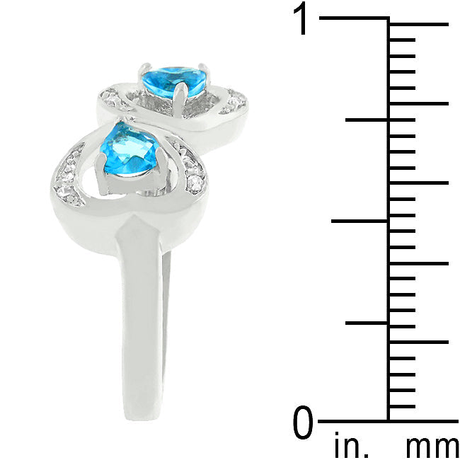 Playful Form Heritage Edit Mirrored Hearts Ring - Friggin Jewelry Fashion