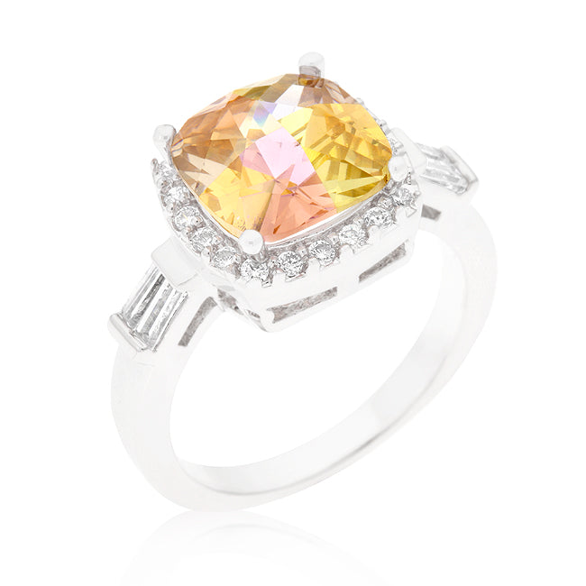 Classic Line Sculpted Edit Elle Cocktail Ring - Friggin Jewelry Fashion