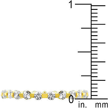 Timeless Spark Heritage Edit Golden Lace Eternity Band - Friggin Jewelry Fashion