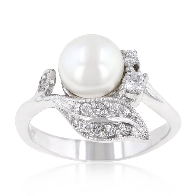Couture Form Modern Series Fleur Pearl Ring - Friggin Jewelry Fashion
