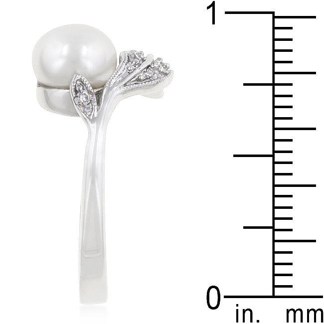 Couture Form Modern Series Fleur Pearl Ring - Friggin Jewelry Fashion
