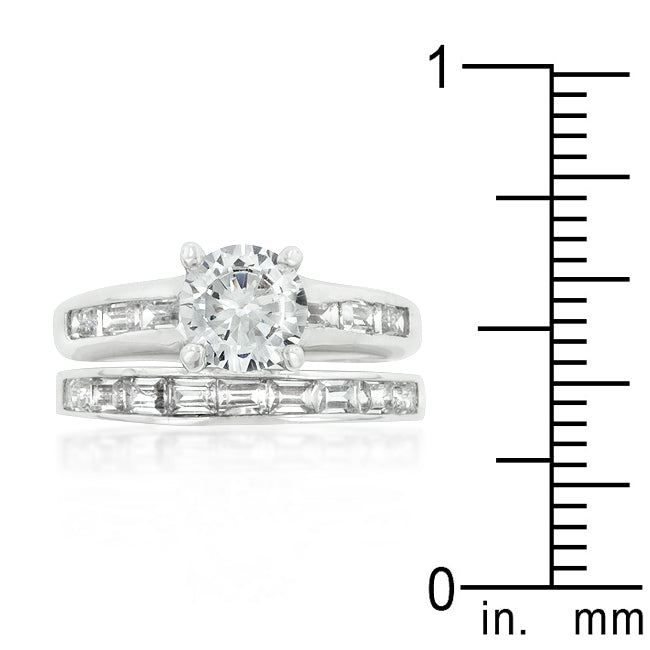 Golden Legacy Studio Icon Rhodium Plated Stackable Ring Set - Friggin Jewelry Fashion