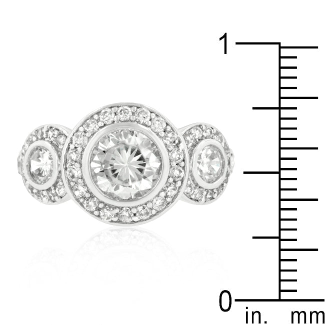 Velvet Heroine Modern Edit Fitzgerald Cubic Zirconia Ring - Friggin Jewelry Fashion