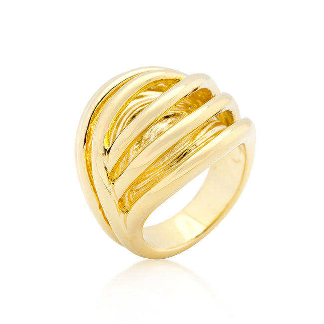 Golden Legacy Studio Icon Golden Illusion Fashion Ring - Friggin Jewelry Fashion