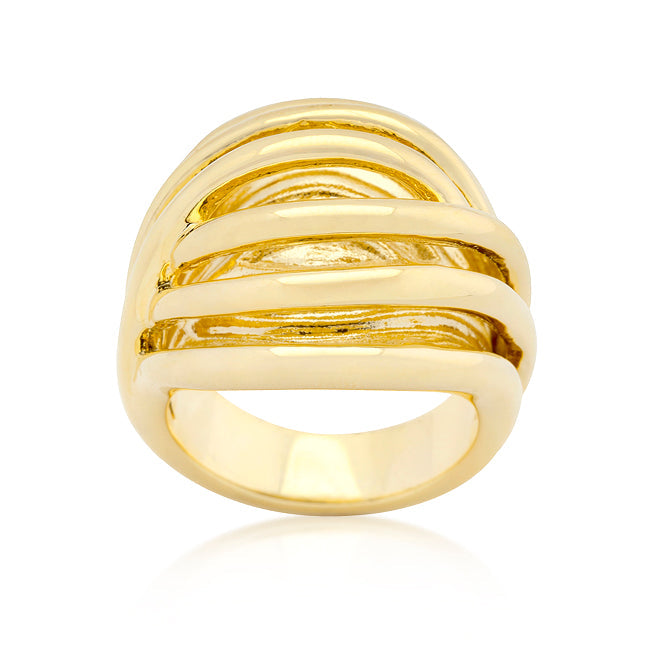 Golden Legacy Studio Icon Golden Illusion Fashion Ring - Friggin Jewelry Fashion