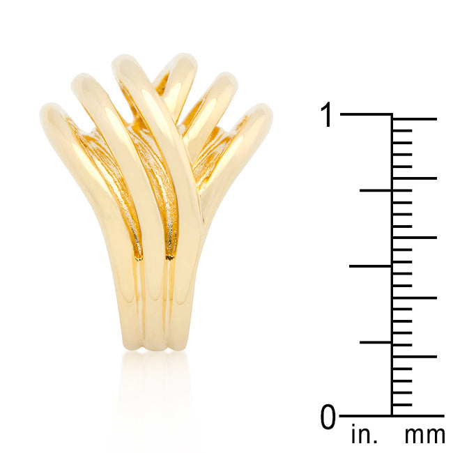 Golden Legacy Studio Icon Golden Illusion Fashion Ring - Friggin Jewelry Fashion
