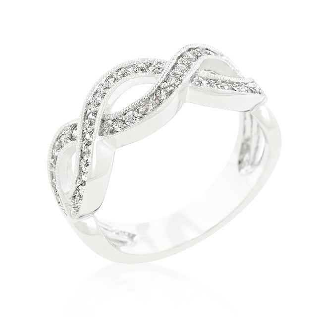 Cheeky Spark Heritage Line Cubic Zirconia Infinity Band - Friggin Jewelry Fashion