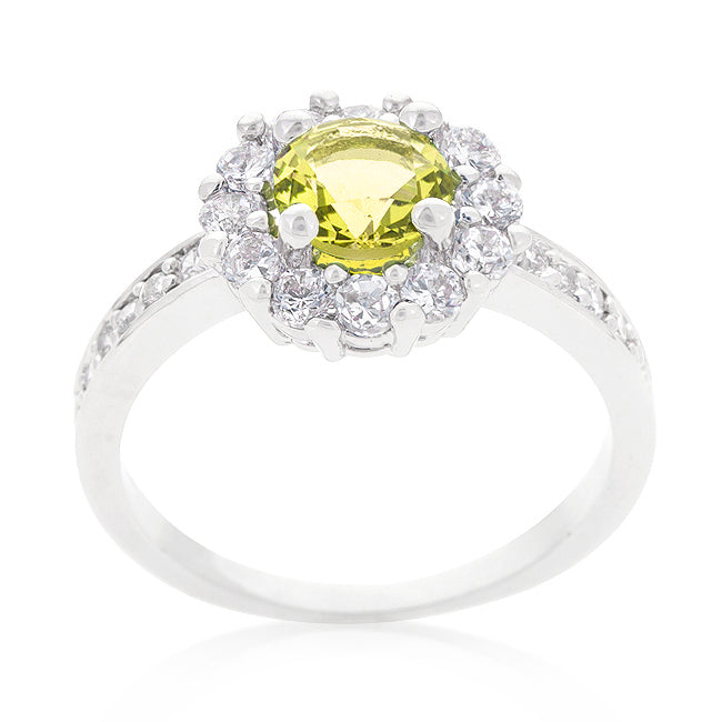 Timeless Icon Legacy Line Bella Birthstone Engagement Ring in Yellow - Friggin Jewelry Fashion
