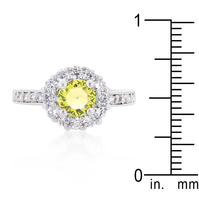 Timeless Icon Legacy Line Bella Birthstone Engagement Ring in Yellow - Friggin Jewelry Fashion