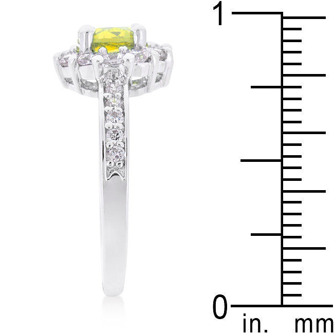 Timeless Icon Legacy Line Bella Birthstone Engagement Ring in Yellow - Friggin Jewelry Fashion