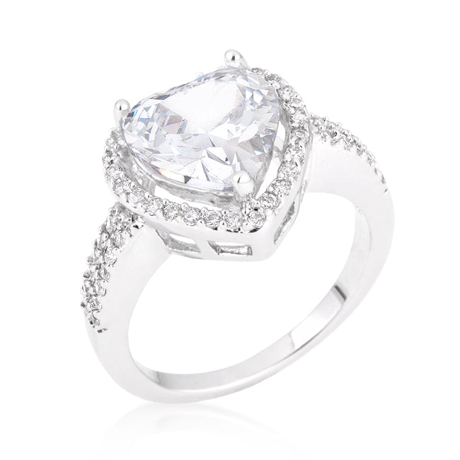 Bright Spark Confident Edit Valentine Heart Ring - Friggin Jewelry Fashion