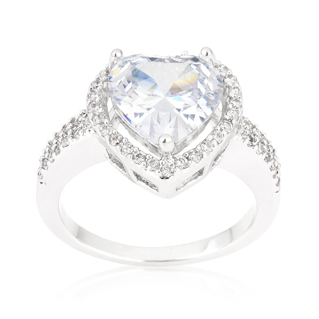 Bright Spark Confident Edit Valentine Heart Ring - Friggin Jewelry Fashion