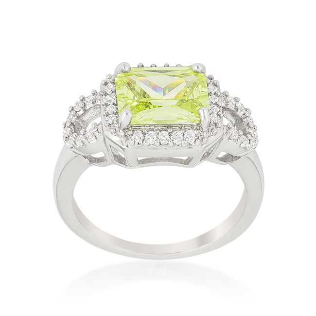 Couture Spark Refined Edit Radiant Cut Halo Ring - Friggin Jewelry Fashion