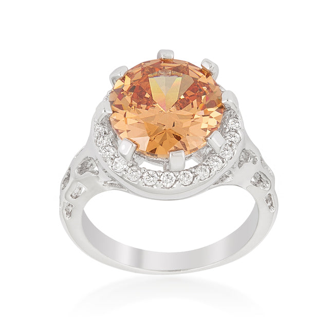 Polished Edge Timeless Edit Champagne Organic Cocktail Ring - Friggin Jewelry Fashion