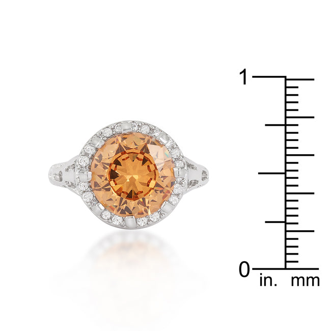 Polished Edge Timeless Edit Champagne Organic Cocktail Ring - Friggin Jewelry Fashion