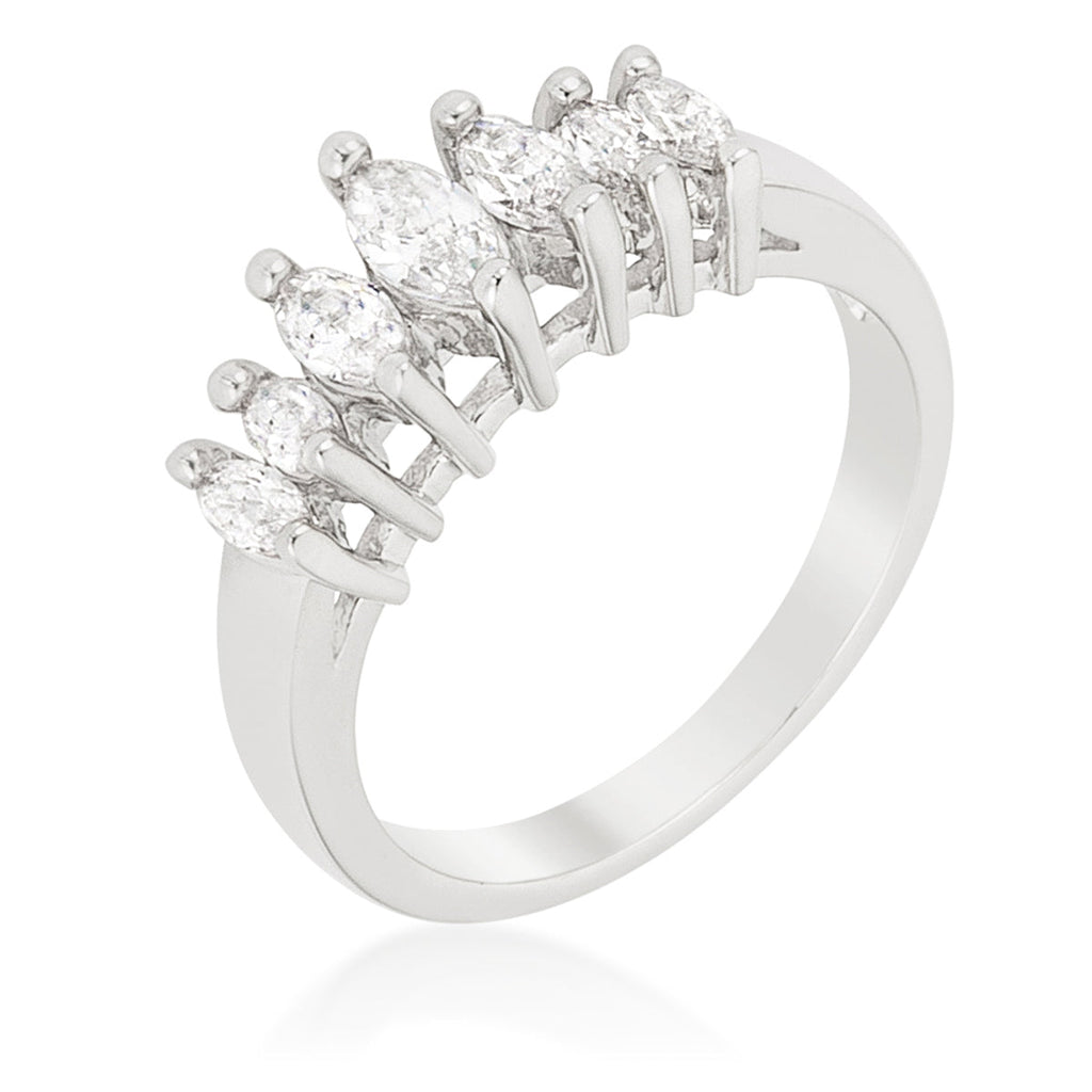 Timeless Spark Heritage Edit Graduated Marquise Anniversary Band - Friggin Jewelry Fashion