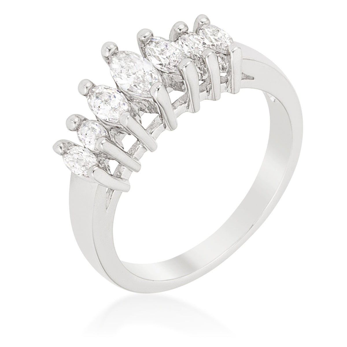 Timeless Spark Heritage Edit Graduated Marquise Anniversary Band - Friggin Jewelry Fashion