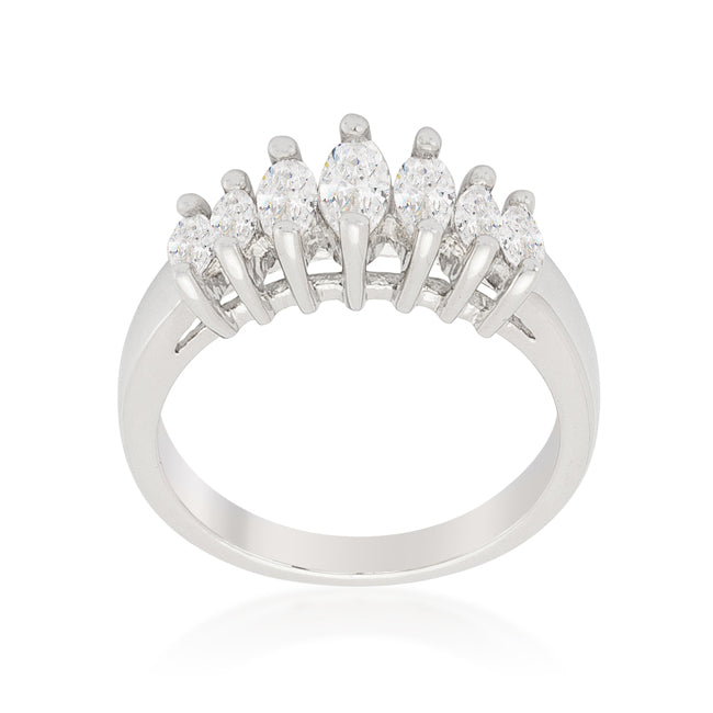 Timeless Spark Heritage Edit Graduated Marquise Anniversary Band - Friggin Jewelry Fashion