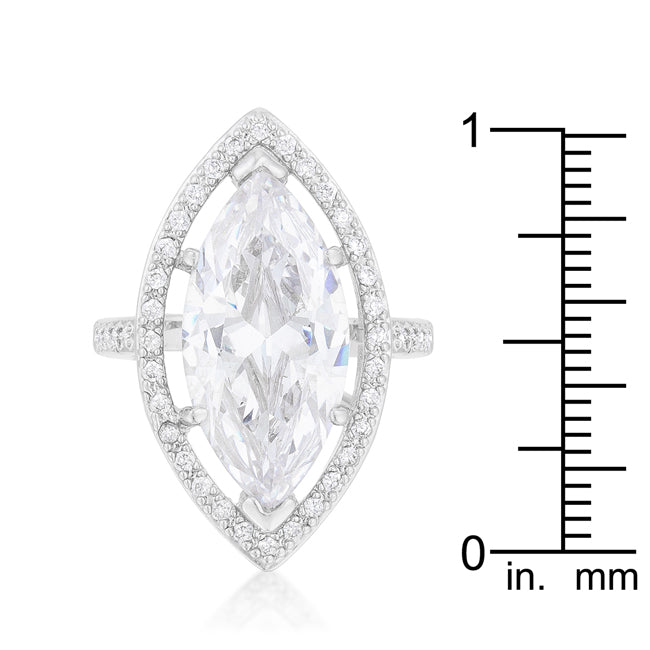 Everyday Edge Signature Icon Marquise Cocktail Ring - Friggin Jewelry Fashion
