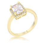 Envy Worthy Icon Heritage Line Mariane 2ct CZ 14k Gold Classic Ring - Friggin Jewelry Fashion