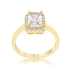 Envy Worthy Icon Heritage Line Mariane 2ct CZ 14k Gold Classic Ring - Friggin Jewelry Fashion
