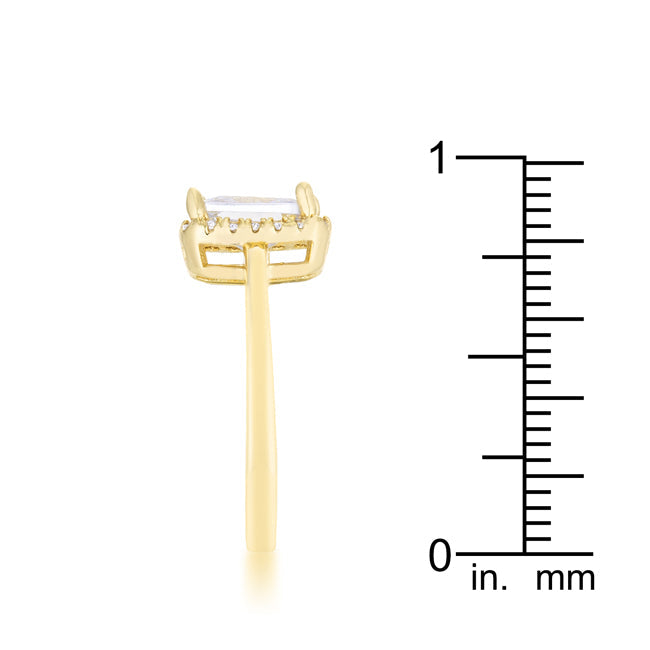 Envy Worthy Icon Heritage Line Mariane 2ct CZ 14k Gold Classic Ring - Friggin Jewelry Fashion