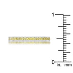 Playful Form Heritage Edit Teresa 0.5ct Jonquil CZ Stainless Steel Eternity Band - Friggin Jewelry Fashion