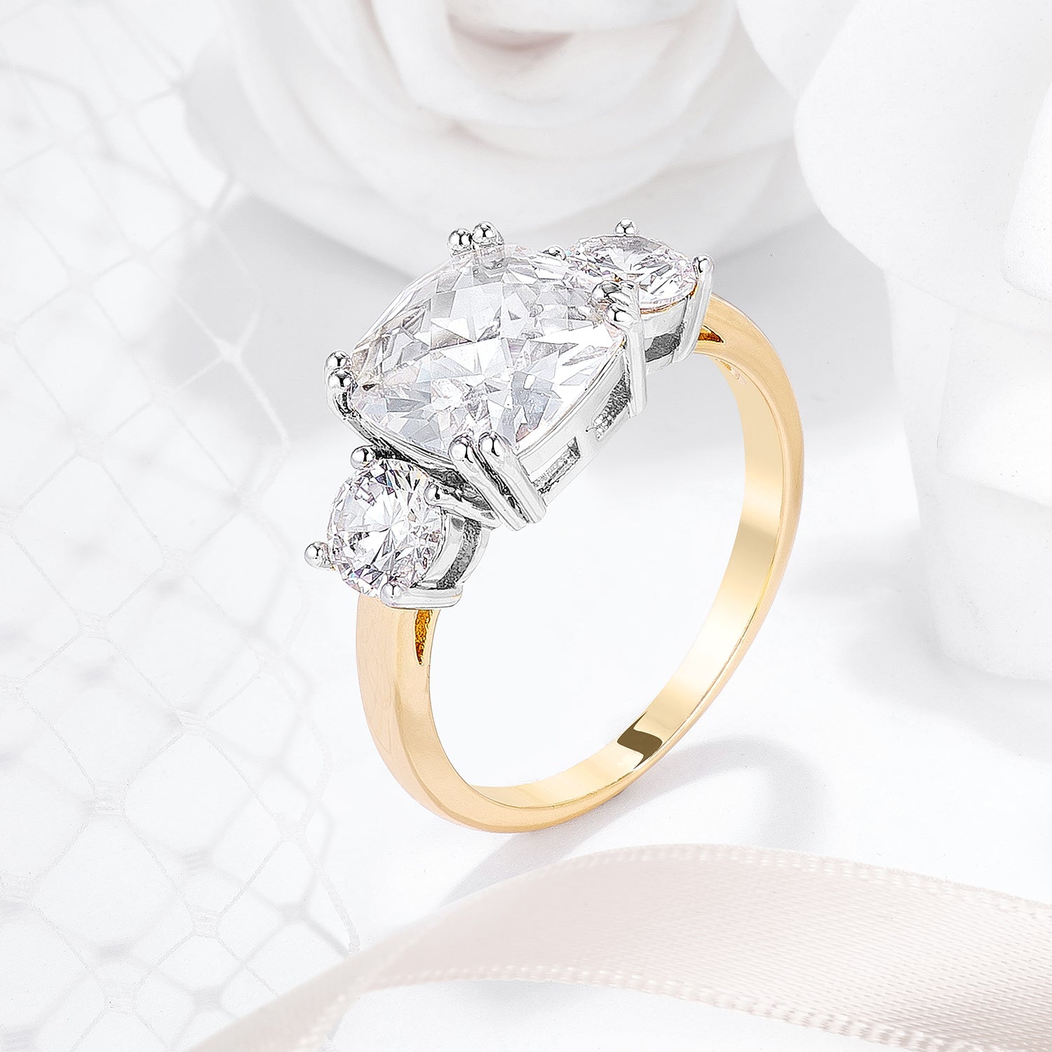 Starborn Spark Contemporary Icon The Cushion Cut Royal Ring - Friggin Jewelry Fashion